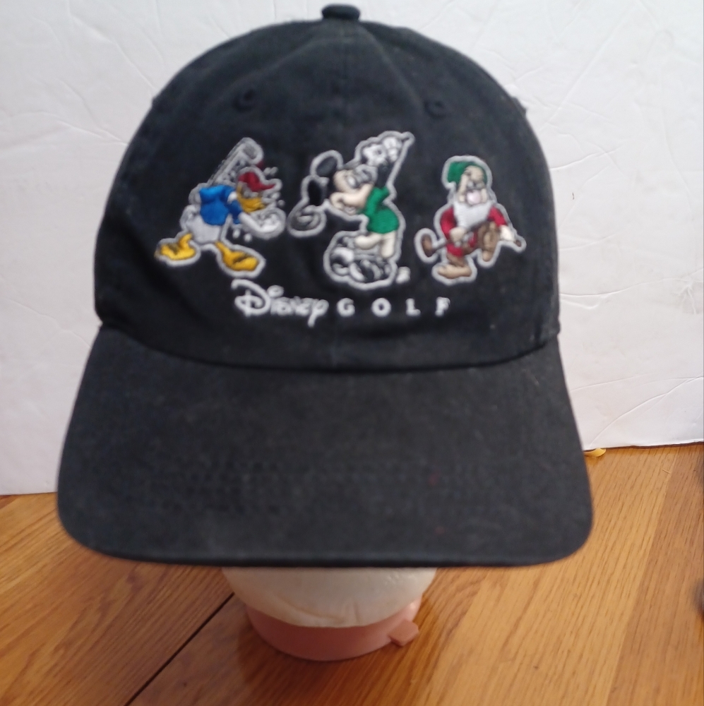 Disney golf ahead hat mickey mouse donald duck